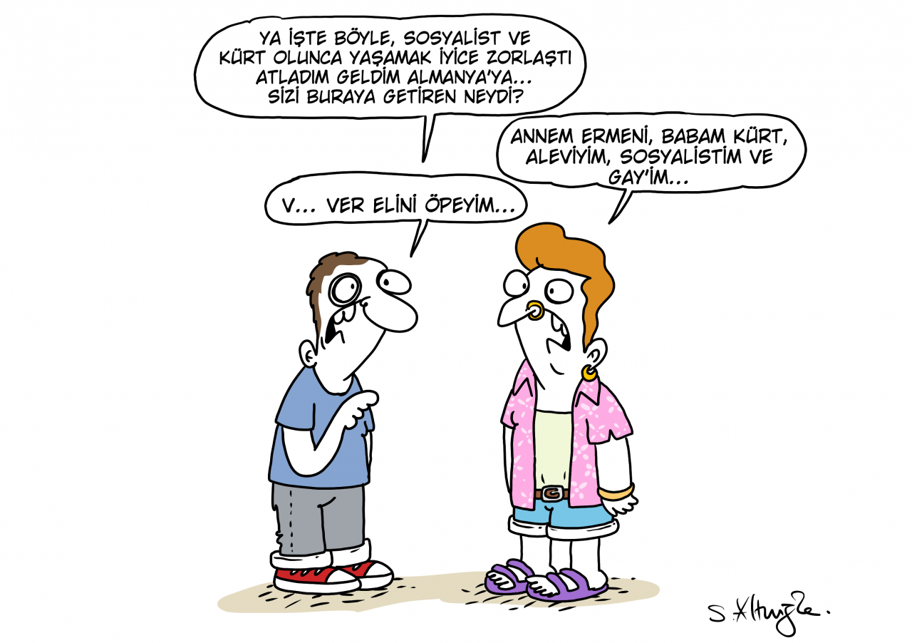 Serkan Altuniğne Karikatur
