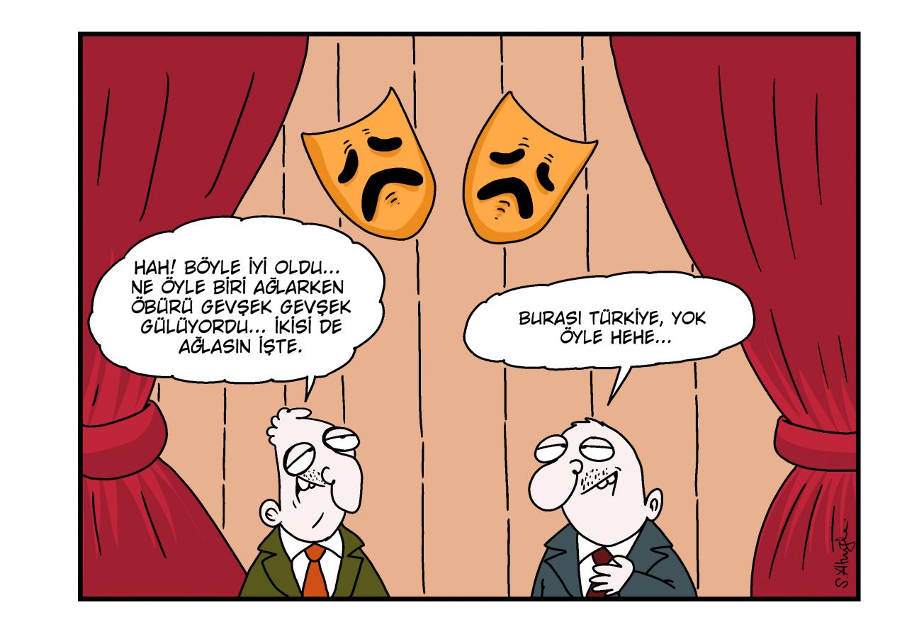 Can Dündars Theater Kolumne