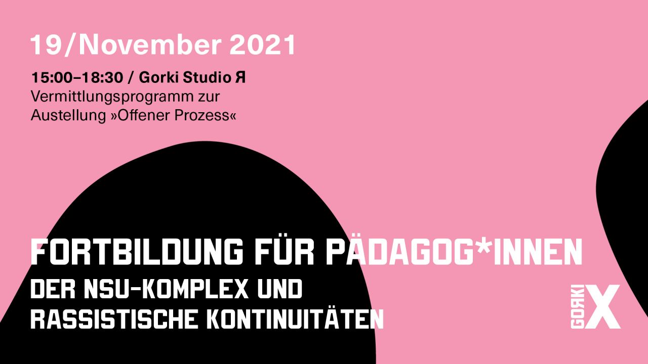 Fortbildung für Pädagog*innen