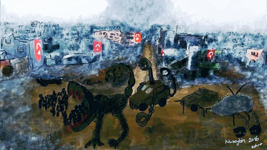Zehra Doğan, Nusaybin, 2016